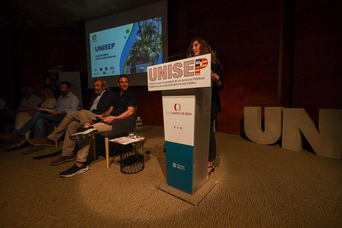 Protesta de Unisep en Ibiza Protesta de Unisep en Ibiza