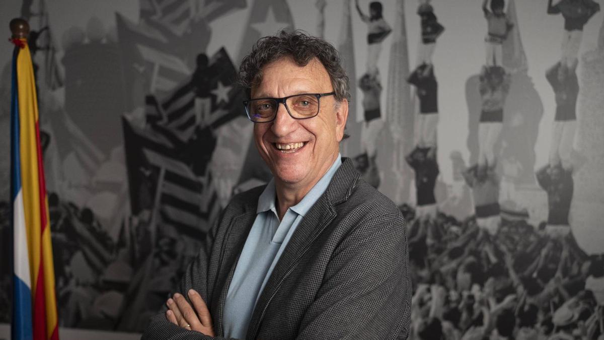 Josep Vila, president de l’Assemblea Nacional Catalana (ANC). | FERRAN NADEU