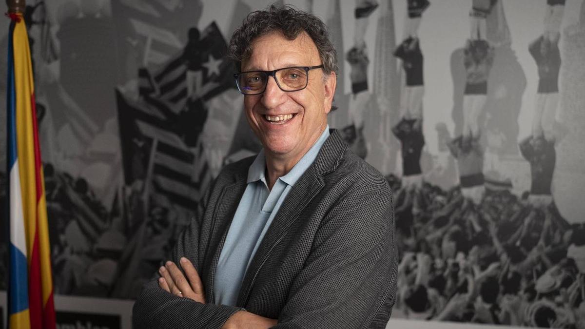 Josep Vila, president de l’Assemblea Nacional Catalana (ANC). | FERRAN NADEU