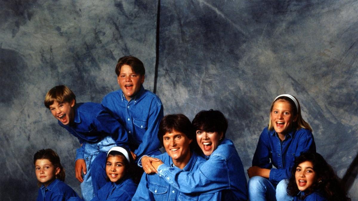 La familia Kardashian en los años 90