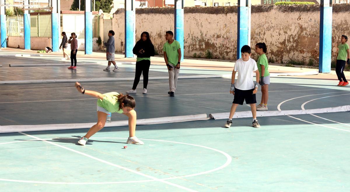 Trobada de Pilota a l'Escola de Benicarló.