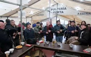 Mapa para 'sanar' la garganta en los furanchos del San Blas de Vigo