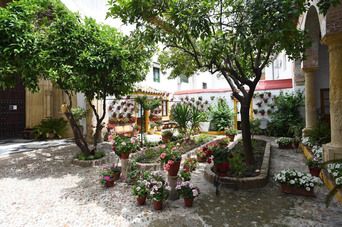 Patio del convento de Santa Marta.