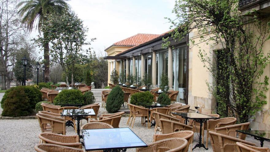 Terraza de la Quinta del Ynfanzón. | PABLO SOLARES