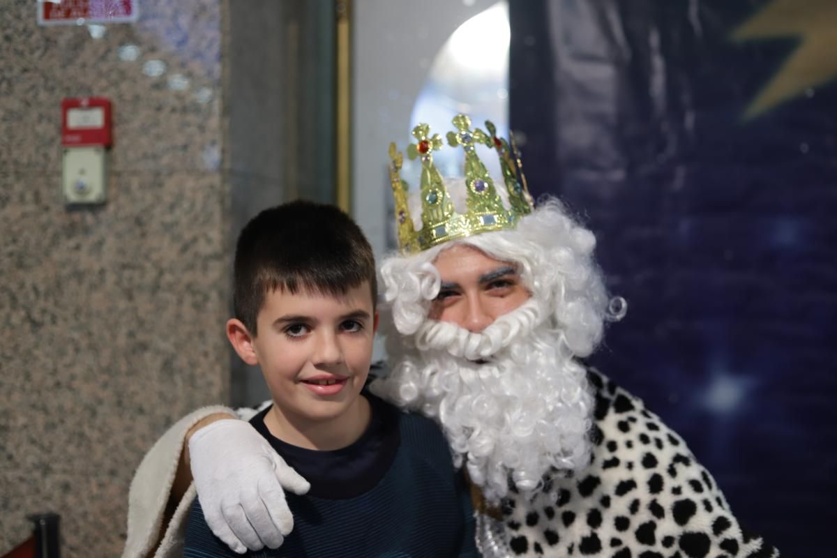 Fotos con los Reyes Magos realizadas el 4 de enero de 2018