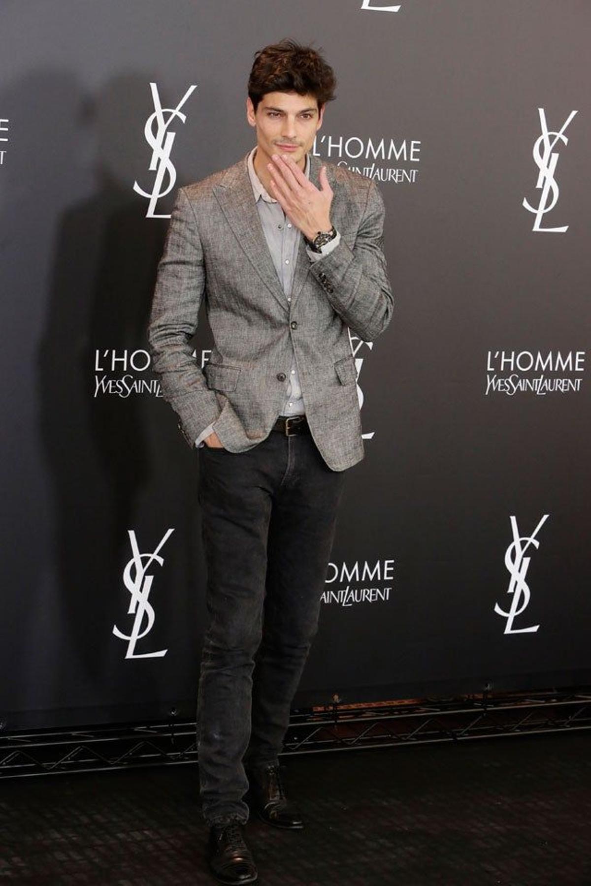 Javier de Miguel, en la fiesta de aniversario L'Homme de Yves Saint Laurent.