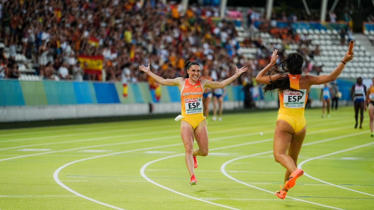 El 4x100 femenino español vuelve a brillar en el Campeonato de Europa por selecciones