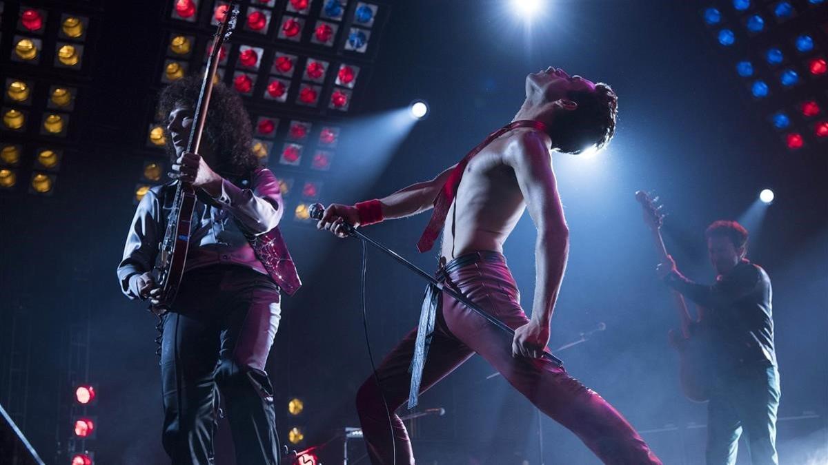 Un fotograma de la película 'Bohemian Rhapsody'