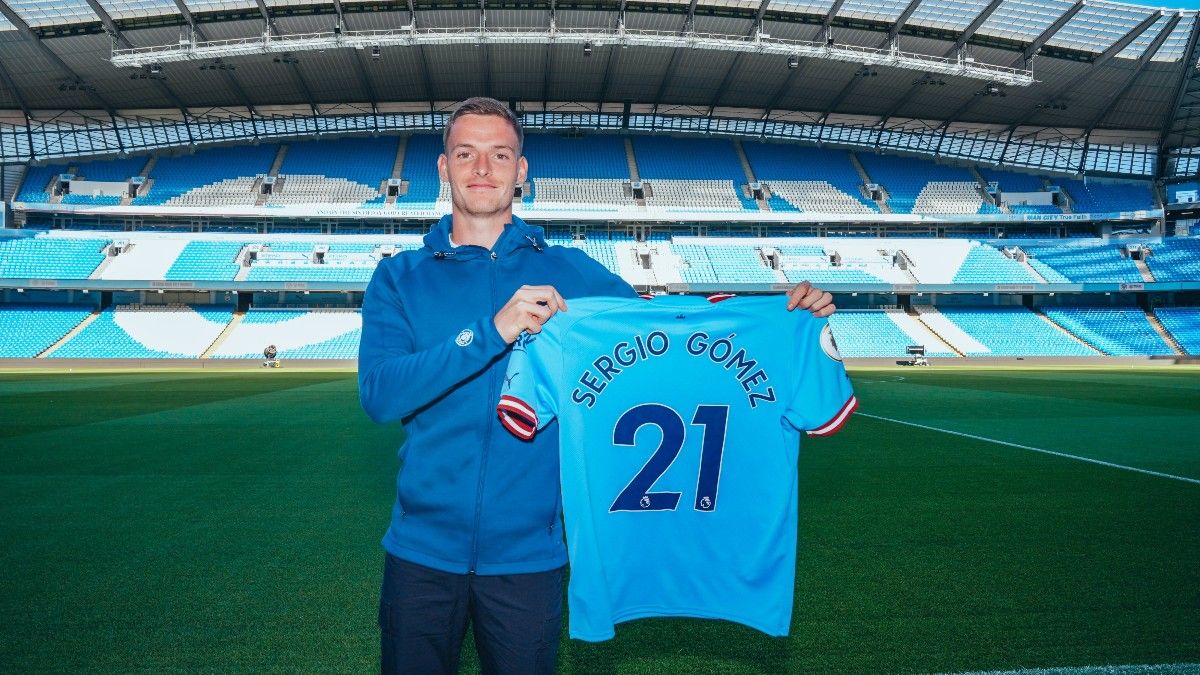 Sergio Gómez, nuevo fichaje del Manchester City