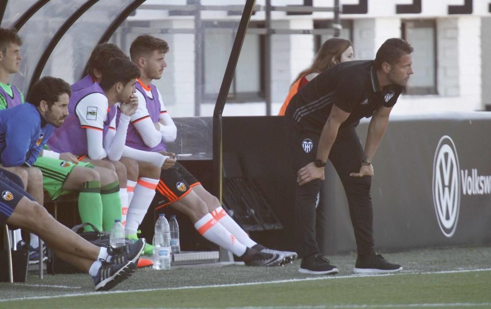 Valencia Mestalla - Llagostera, en imágenes