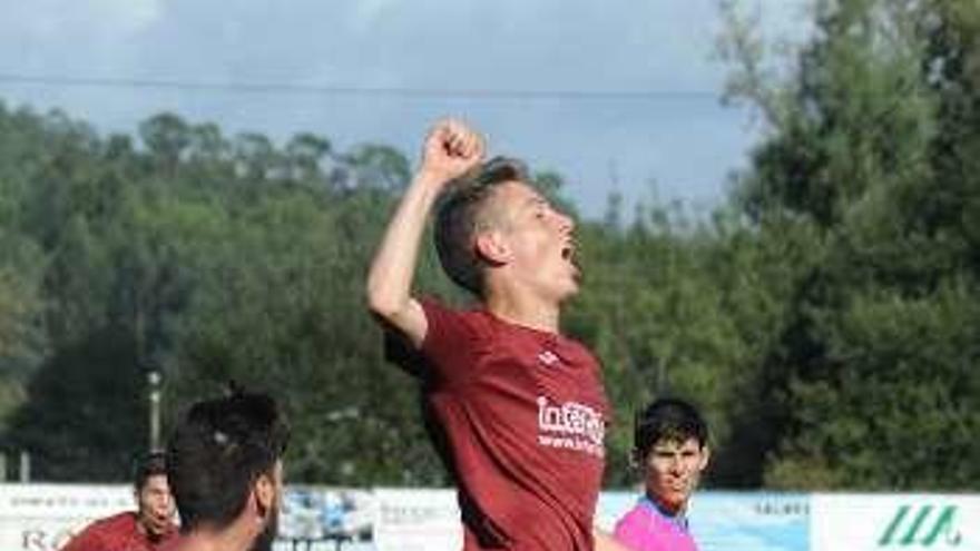 Iñaki celebrando. // Noé Parga