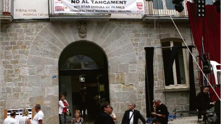 El conflicte de Nylstar, present a l&#039;inici de la festa de Blanes