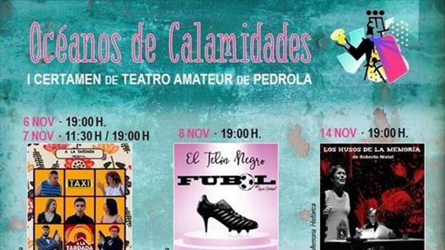 Pedrola celebra su primer certamen de teatro amateur