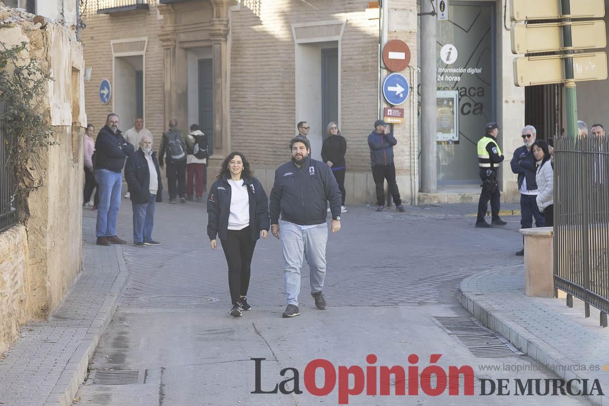 Así ha sido la visita de Isabel Díaz Ayuso a Caravaca de la Cruz