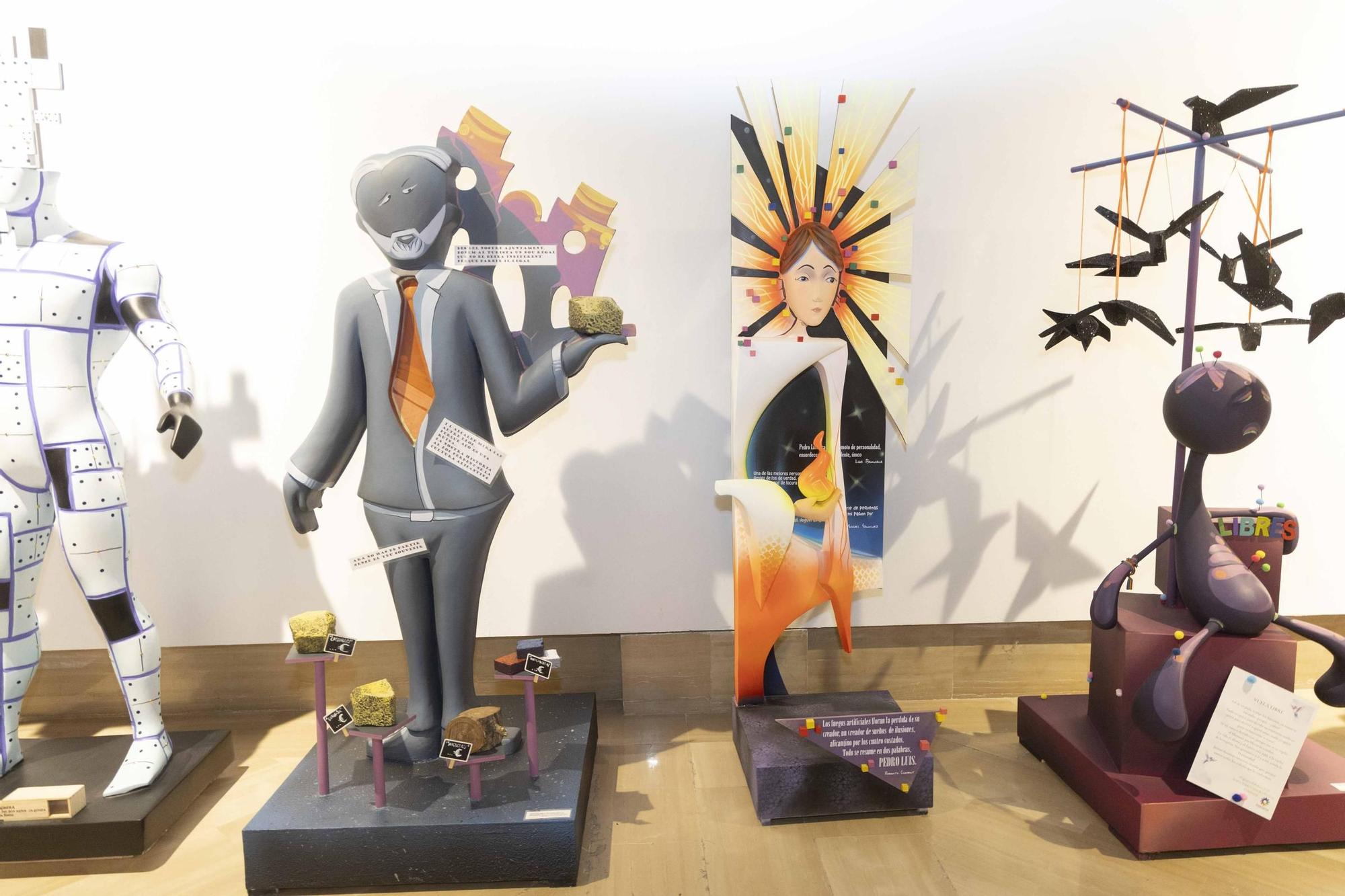 La exposición del Ninot, un homenaje a Pedro Luis Sirvent
