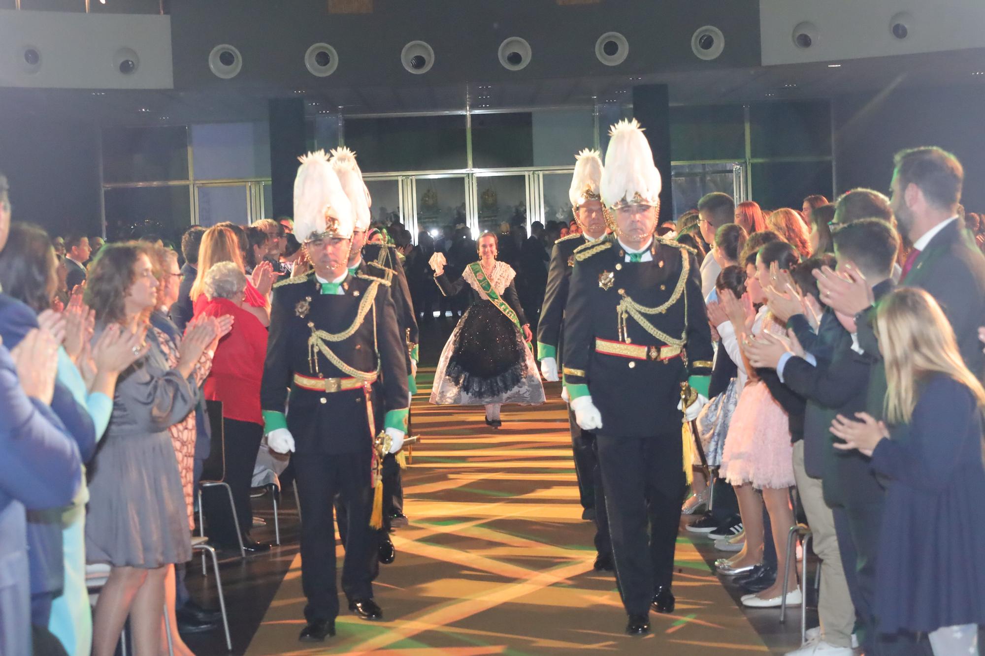 Galania a la reina infantil de las fiestas de la Magdalena