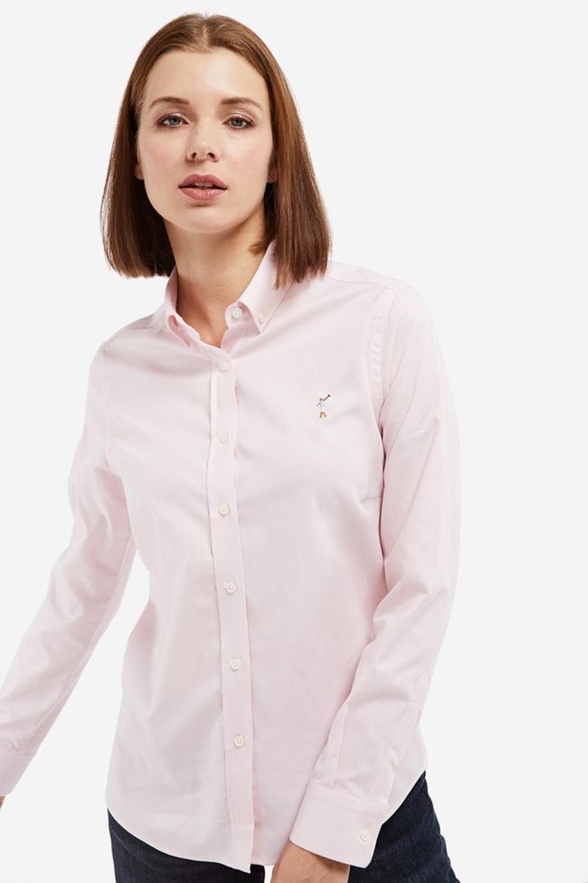 Camisa 'Miss Rigby Go Color Oxford' rosa, de Polo Club