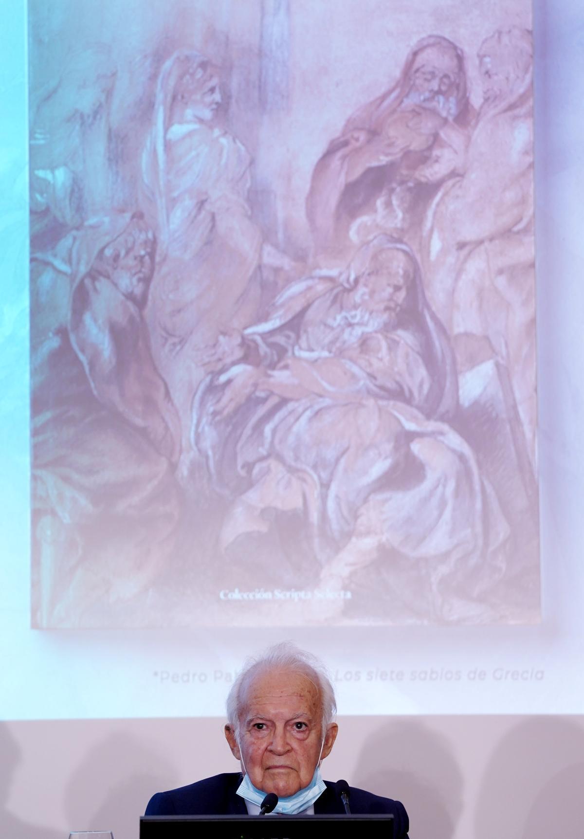 Acto de presentación de 'Escrito sobre Rubens', de Matías Díaz Padrón.