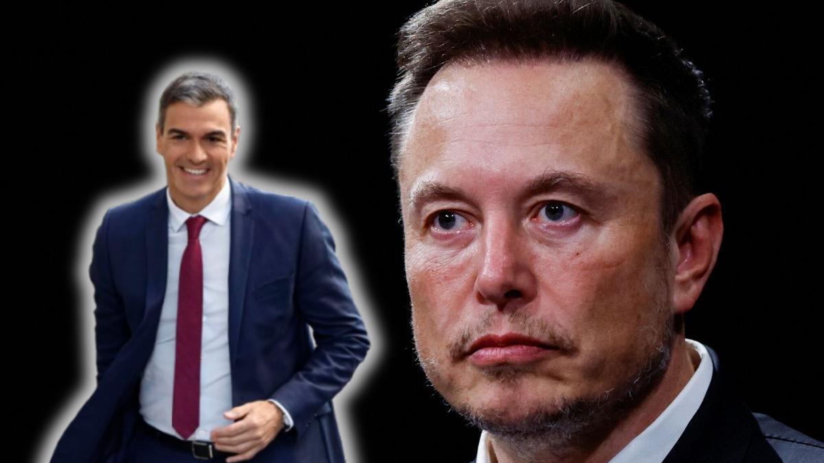 Elon Musk vuelve a atacar a Pedro Sánchez en X.