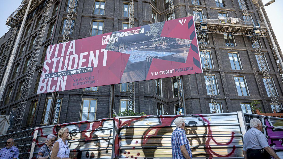 Residencia de estudiantes en Barcelona.