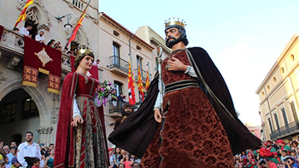 Actos de inicio de la Fiesta Mayor de Terrassa 2018.