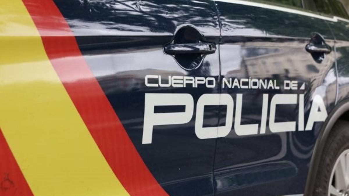 Un coche patrulla de la Policía Nacional.
