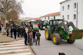 Nueva tractorada en Los Pedroches por la crisis del campo
