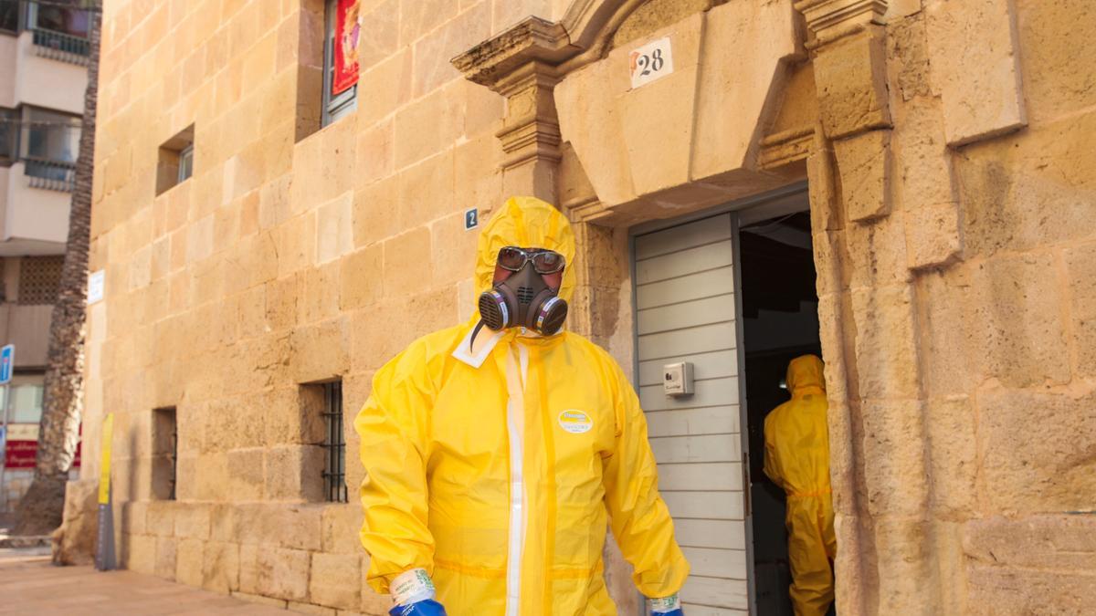 Desinfectan el monasterio de Santa Faz tras un brote que afecta a nueve monjas