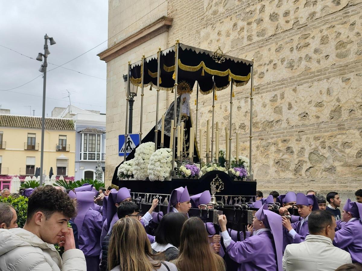 Los pequeños de Lucena y Villanueva de Córdoba disfrutan de la Semana Santa chiquita