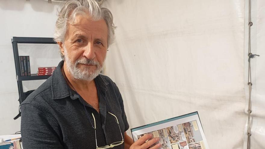 Bartolomé Seguí, historietista, que participa en el festival del cómic de Avilés: "El cómic es uno de los medios más aptos para llegar a un público amplio; hace falta más papel y menos pantallas"