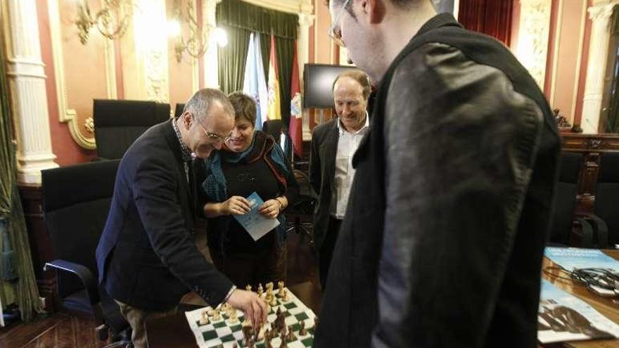 Jesús Vázquez, Nieves Díaz, Mario Guede y Elías González. // J.Regal