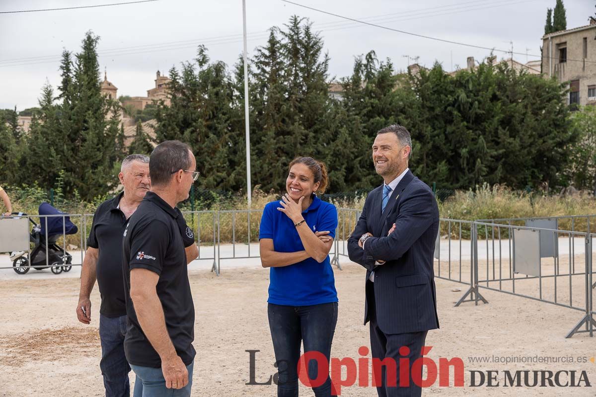 Control veterinario de los Caballos del Vino en Caravaca