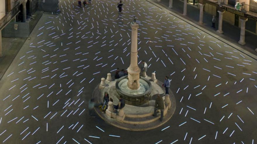 El Ayuntamiento de Teruel pondrá 314 nuevas luminarias led en la plaza del Torico
