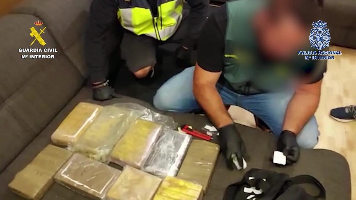 Desarticulada una trama dedicada al tráfico de drogas entre Canarias y Península