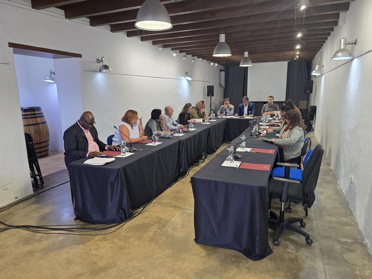 Pleno del Ayuntamiento de San Bartolomé, este miércoles