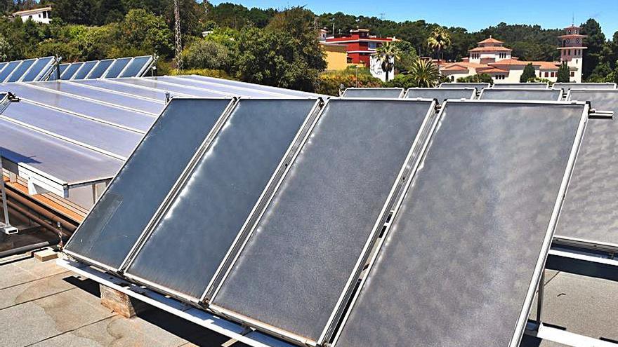 Un ‘campo fotovoltaico’ en La Esperanza.