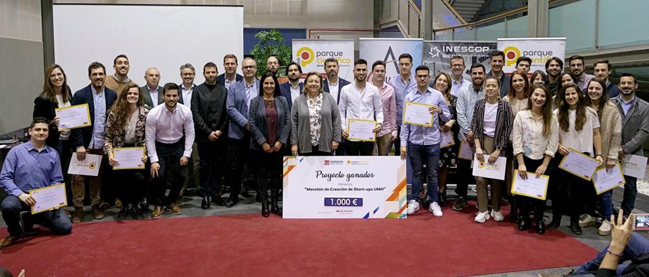 Entrega de los premios del Parque Científico de la UMH.