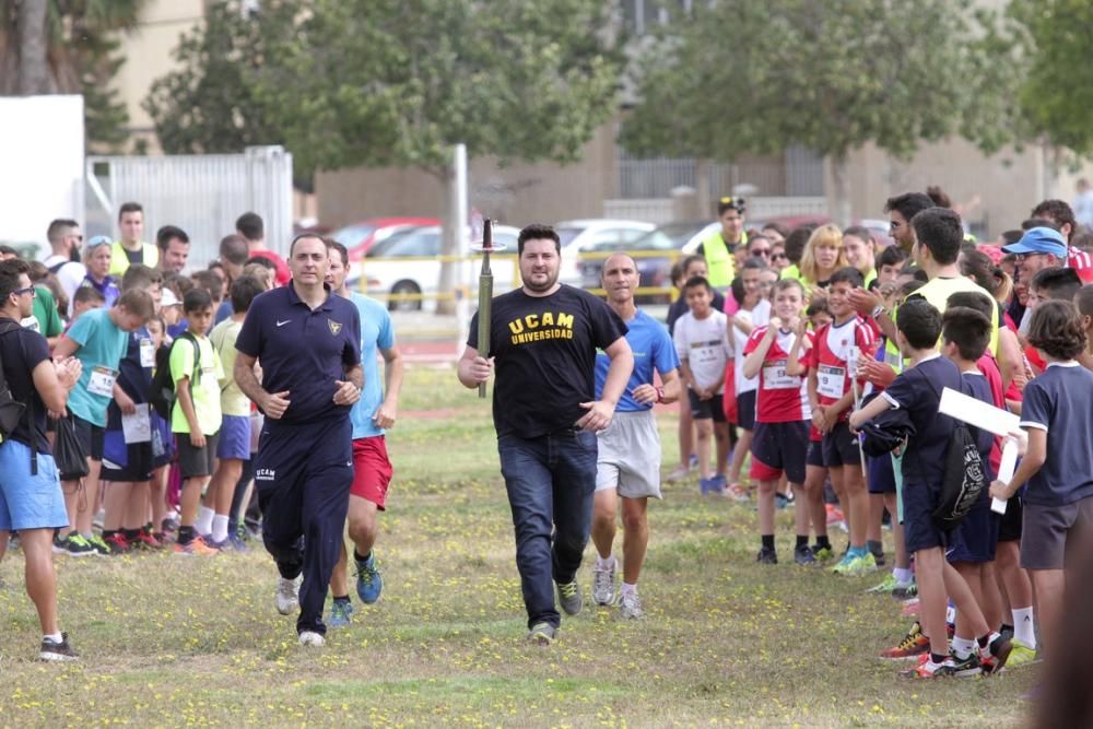 Competición escolar de Atletismo en Cartagena