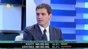 Albert Rivera parla sobre la Diada a 13TV.