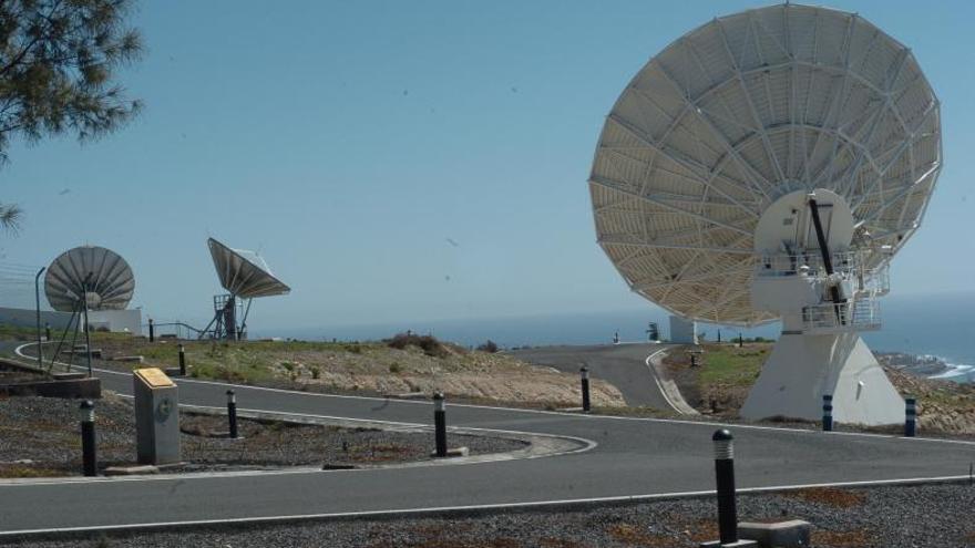 Imagen de la Estacíón Espacial de Maspalomas, en el sur de Gran Canaria. | | E.D.