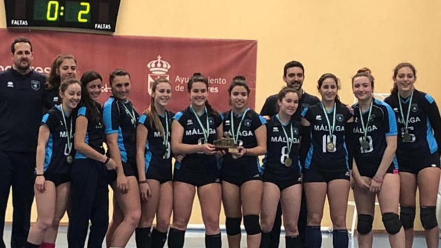 Málaga conquista el campeonato andaluz cadete en chicos y chicas