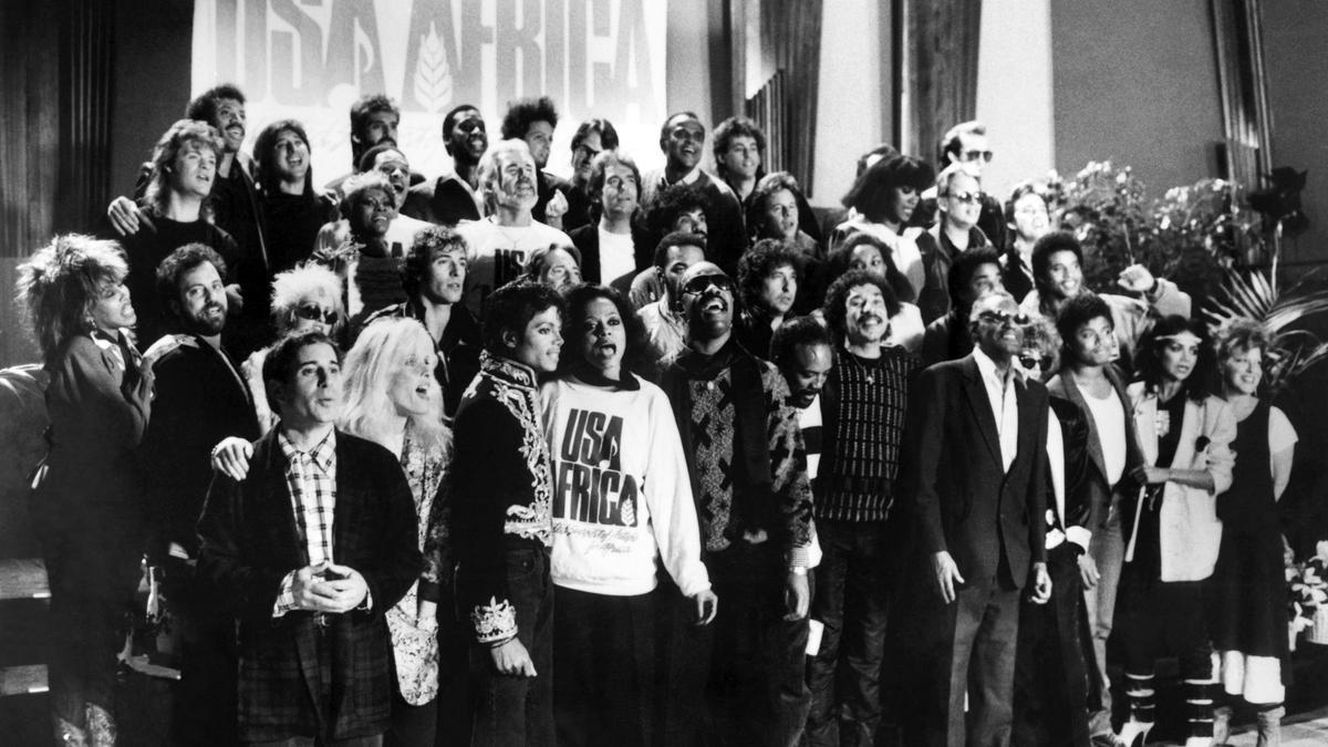 La canción colectiva 'We Are The World' también tuvo a Quincy Jones como uno de sus principales promotores.