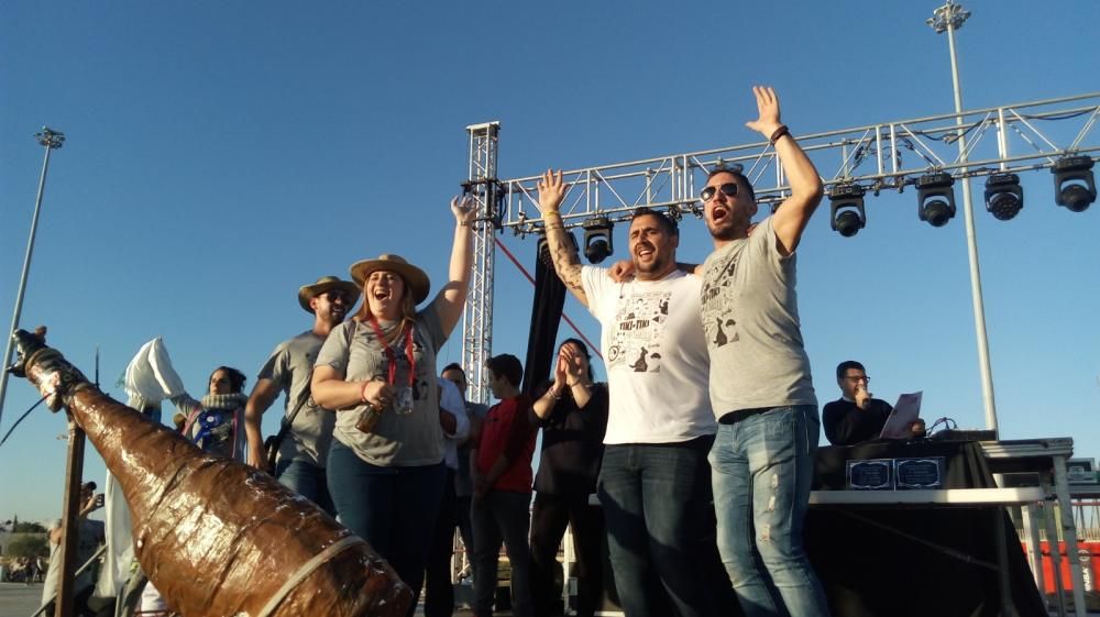 Miles de vecinos de Torrevieja disfrutan del Día de las Paellas en el recinto ferial con motivo de las fiestas patronales de La Purísima2018