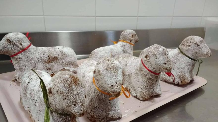 Los corderos de Pascua de las Clarisas: el dulce estrella que causa sensación ( y se ha agotado) en Villaviciosa