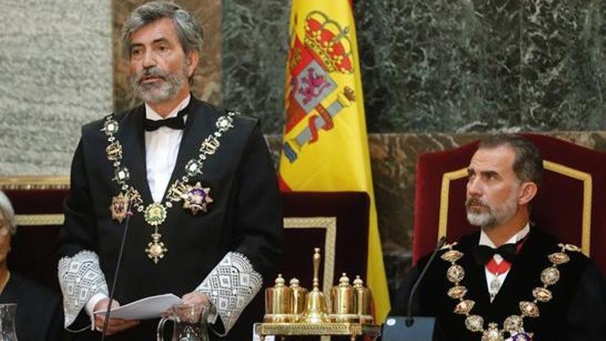 Carlos Lesmes, president del Tribunal Suprem.