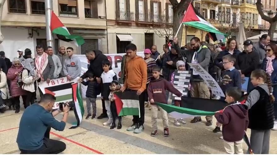 Vídeo: Ibiza muestra de nuevo su apoyo al pueblo palestino