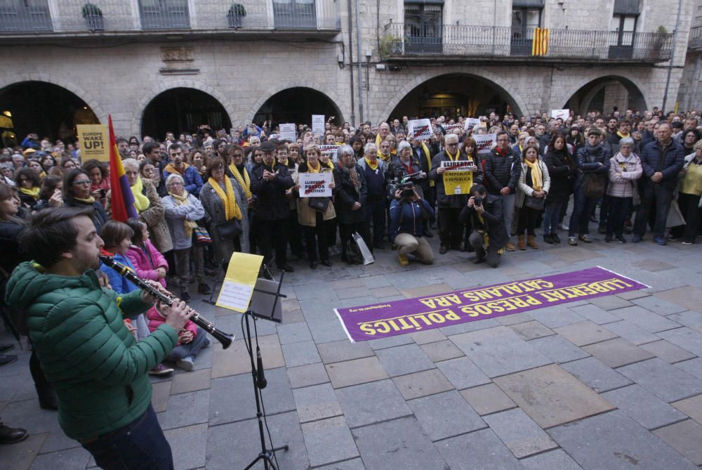 Concentració a Girona.