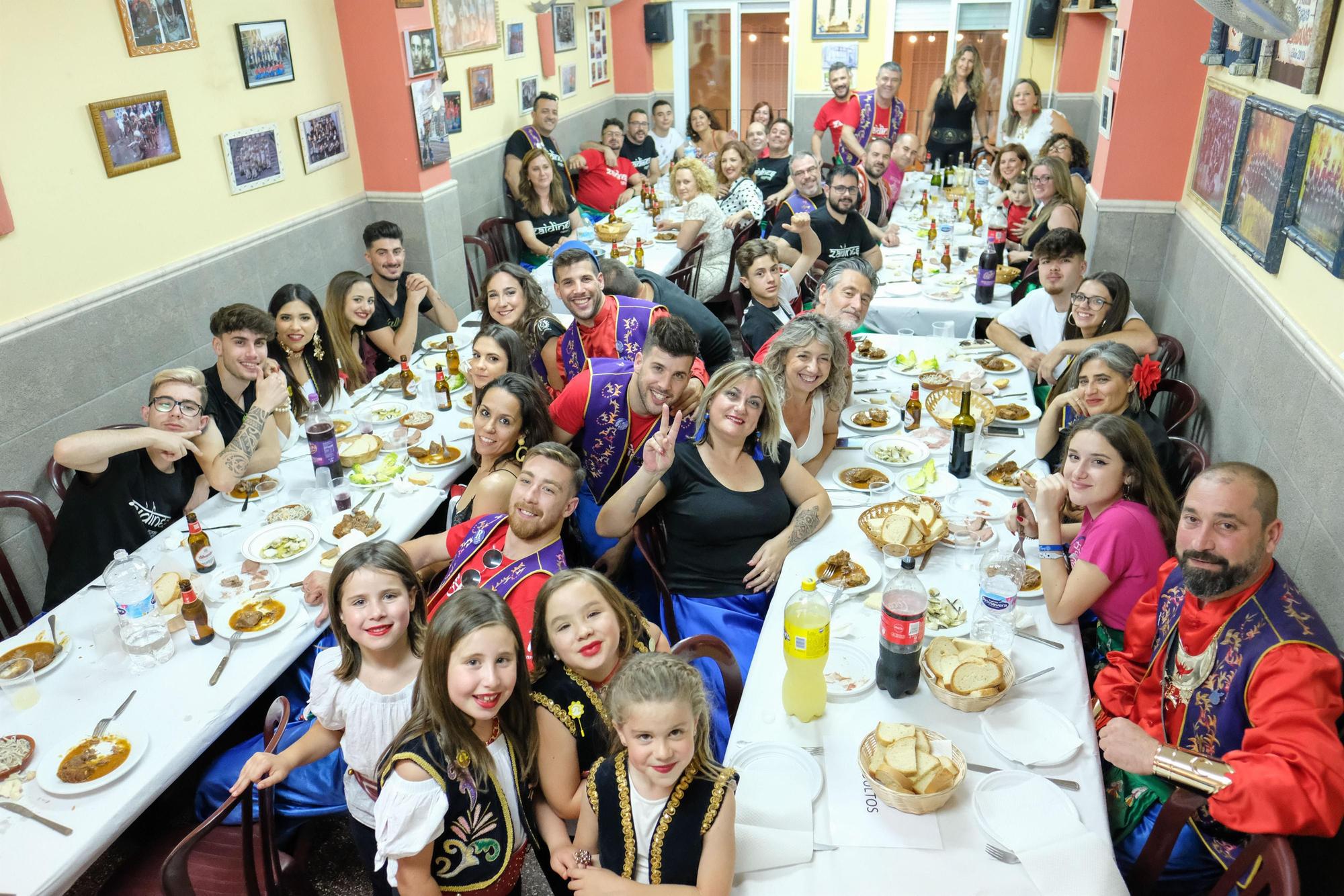 Comida de Moros en el cuartelillo Zaidines de Elda.