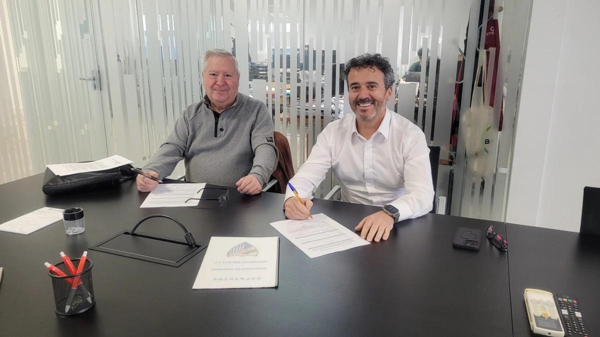 Antonio Aguilera (APA) y Sálvador Ávila (Por un nuevo Málaga)