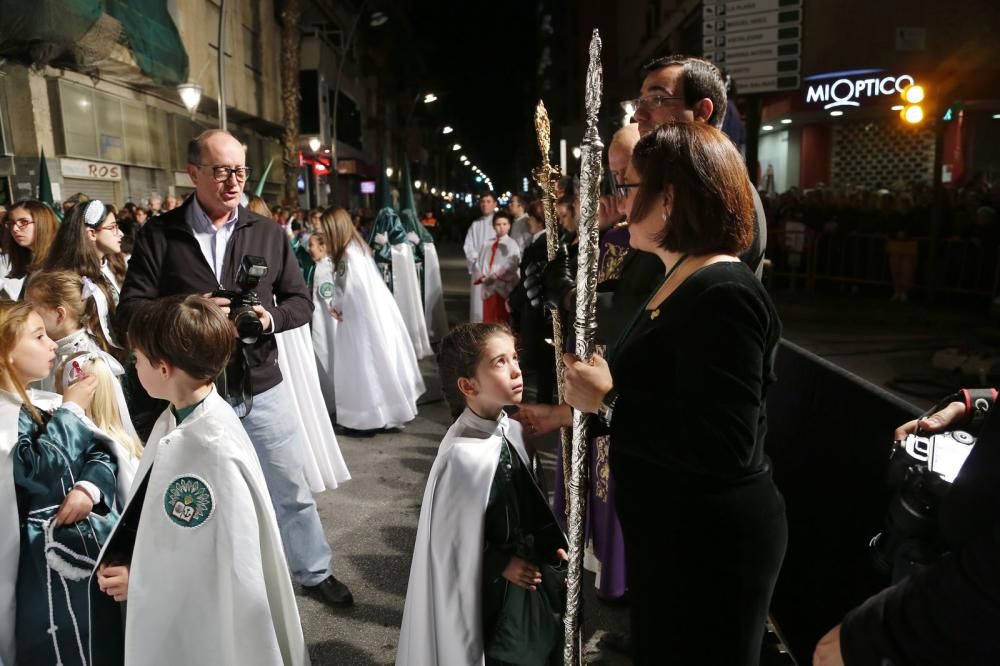 La Esperanza y el Cristo de la Caída protagonizaron el Encuentro en la Vía Doloresa de la Semana Santa de Torrevieja